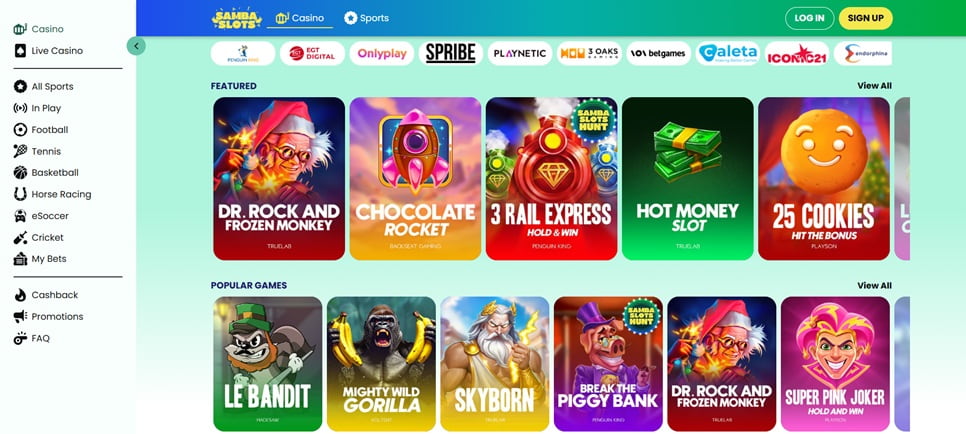 samba slots